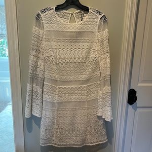 NWT Rebecca Minkoff White Lace Cocktail Dress, Size 2